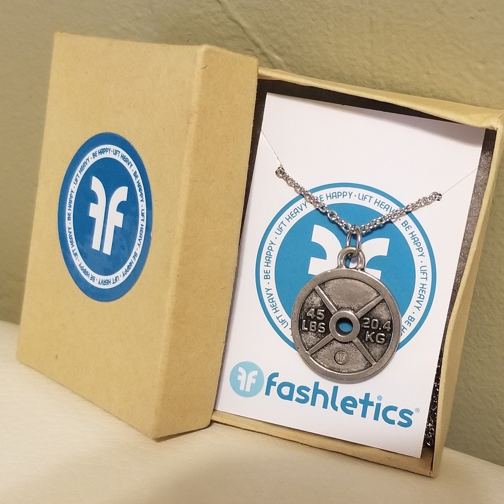 Fitness-Crossfit Inspirational Necklace - Picture 2 of 5